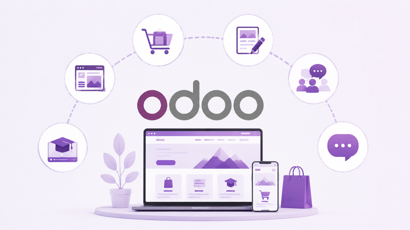 website odoo madules