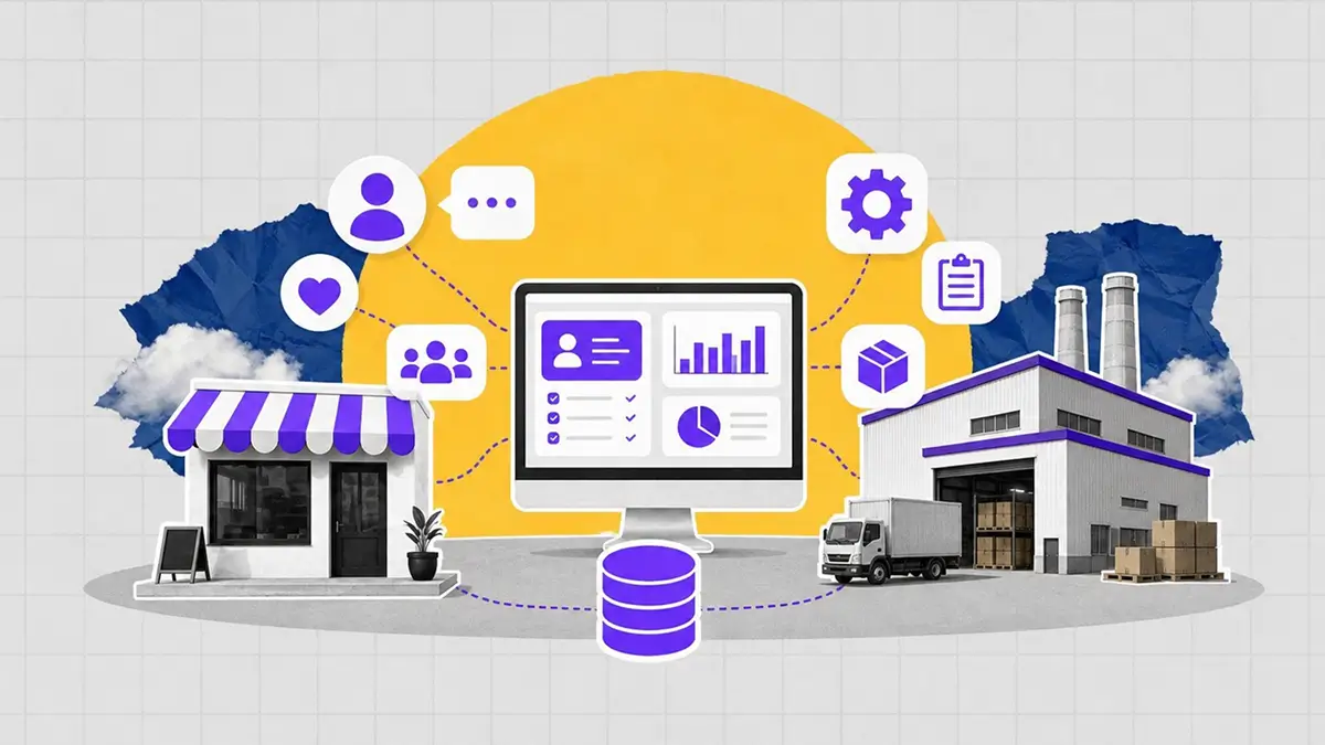 تفاوت crm و erp در چیست